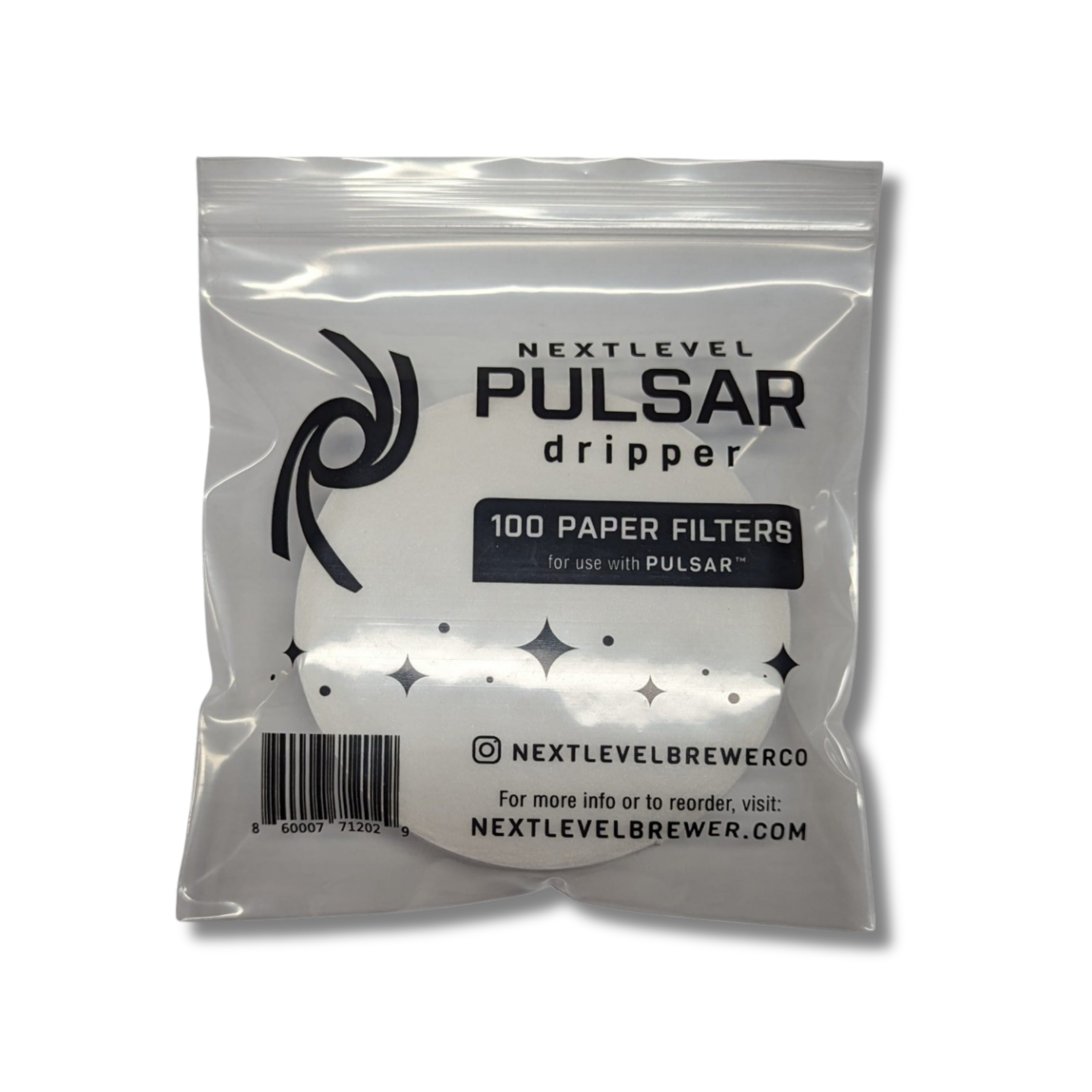 NEXTLEVEL Pulsar Premium Paper Filters (100-Pack)