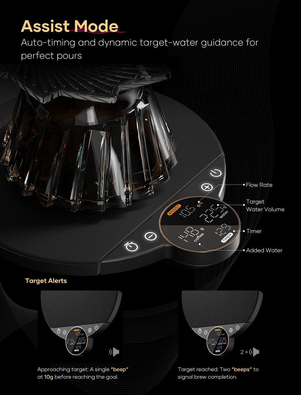 COCINARE Balance Precision Coffee Scale