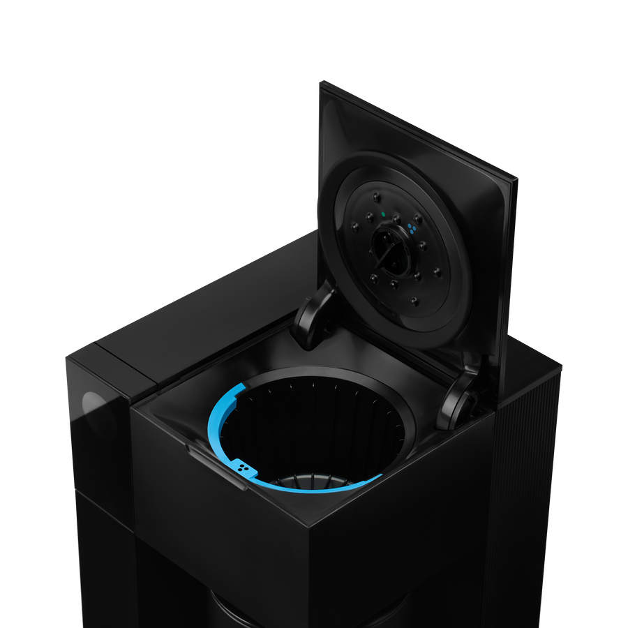 Black FELLOW Aiden Precision Coffee Maker available to ship across Edmonton, Alberta and Canada