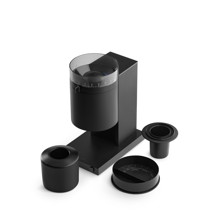 Black FELLOW Opus All Purpose Grinder Canada. Available to ship across Edmonton, Alberta and Canada.