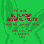 Colombia, El Placer: Several Fruits, Anaerobic Natural Blend in Edmonton, Canada