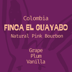 Colombia, Finca El Guayabo: Natural Pink Bourbon in Edmonton, Canada