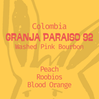 Colombia, Granja Paraiso 92: Washed Pink Bourbon in Edmonton, Canada