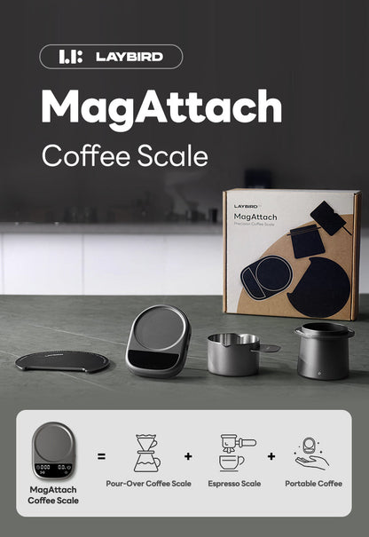 Laybird MagAttach Precision Coffee Scale