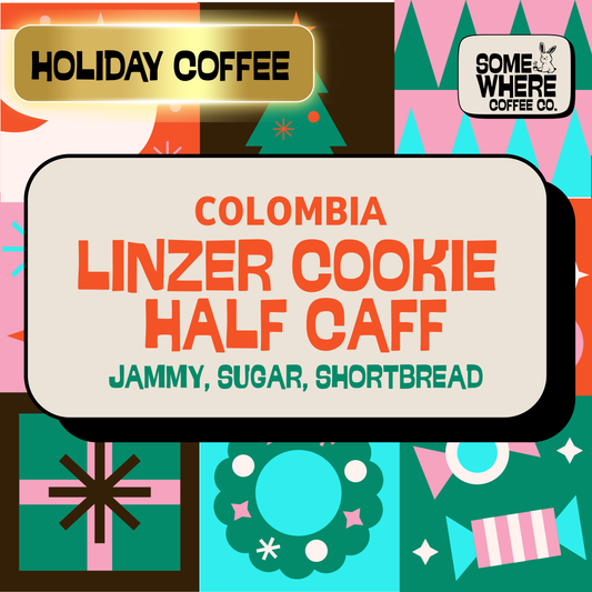 Linzer Cookie Half Caff - Holiday Blend