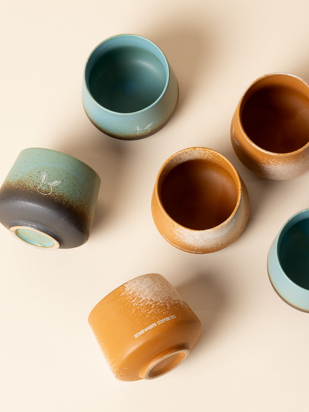 Somewhere Coffee | Rabbit Ceramic Cup