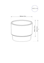 A technical architectural line drawing displaying the exact dimensions of the white Porland KAT CUP, including an 88.8mm diameter, 70mm height, and a 250ml / 250cc capacity.