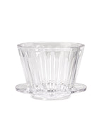 Timemore Crystal Eye B75 plastic pour-over coffee dripper in Clear.
